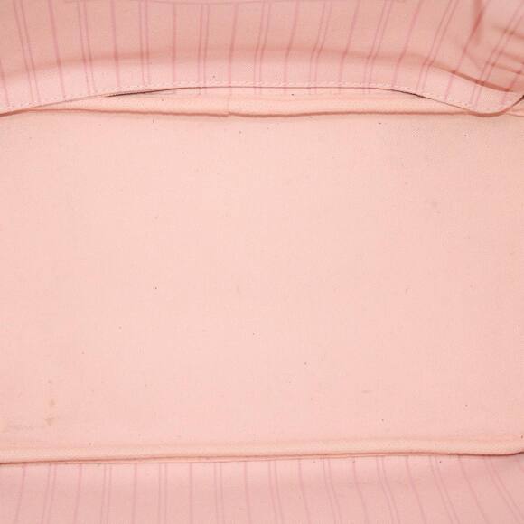 LOUIS VUITTON Damier Ebene Rose Valerine Neverfull MM Totebag N41603 - Picture 10 of 16